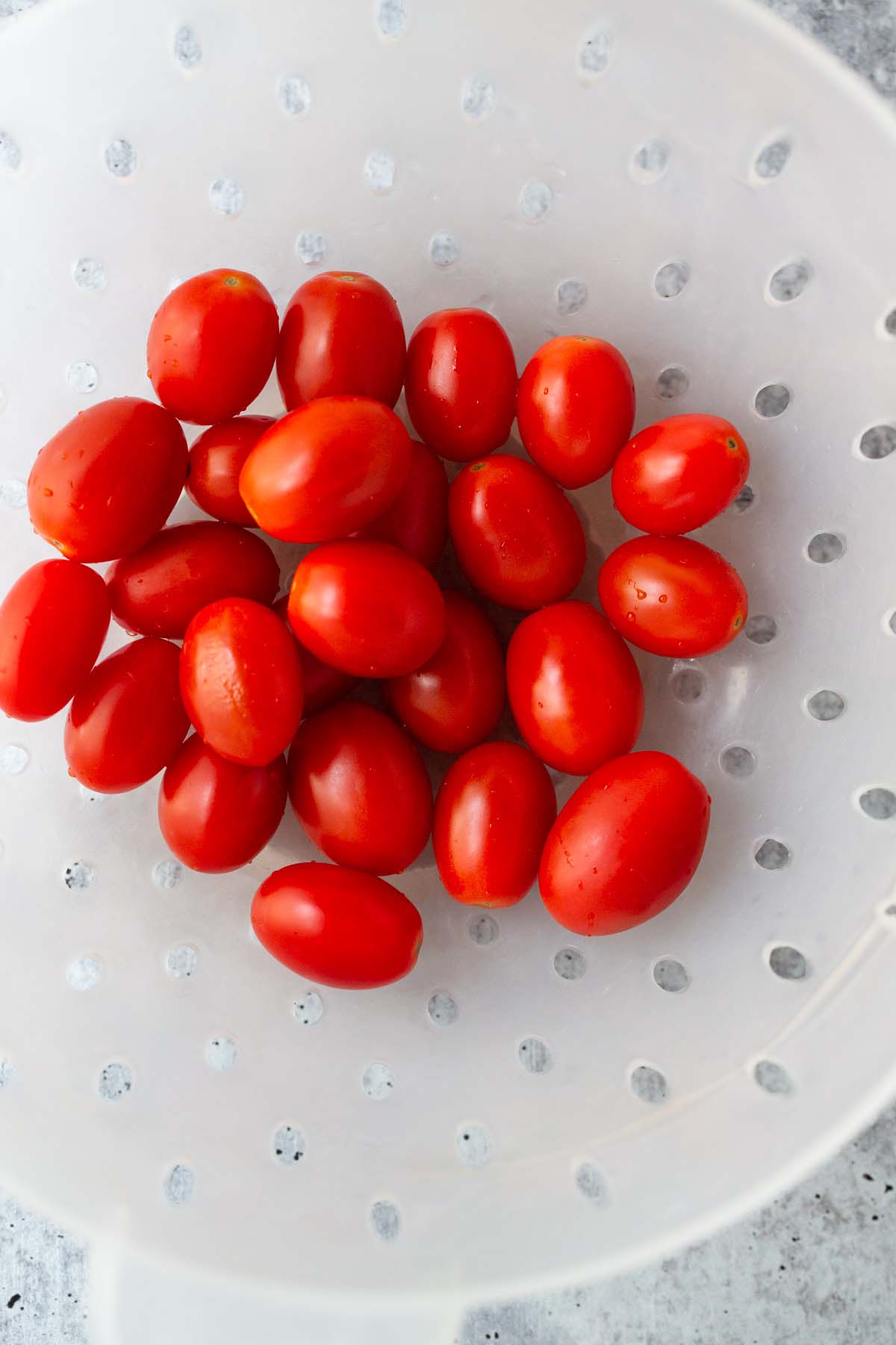 Grape tomatoes.