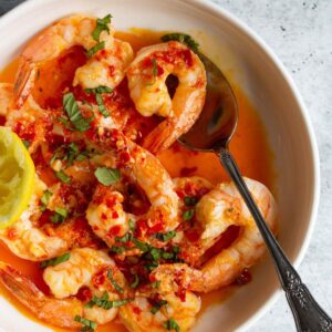 Spicy Calabrian shrimp