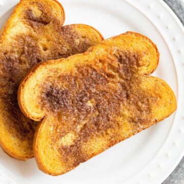 Air fryer cinnamon toast