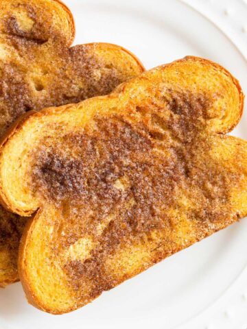 Air fryer cinnamon toast