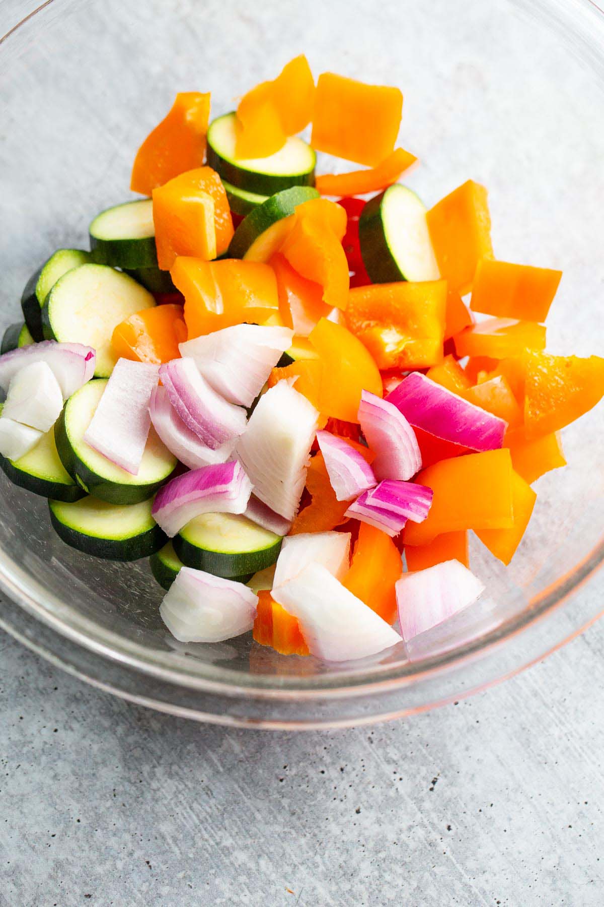 vegetables in a bowl