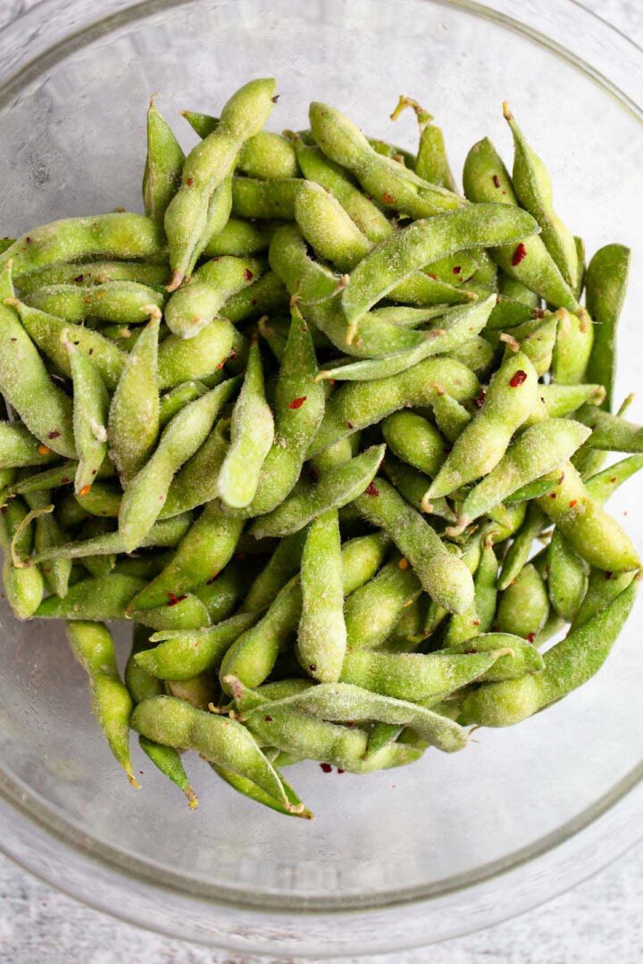 Air Fryer Frozen Edamame Food Banjo