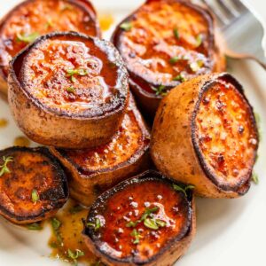 Melting sweet potatoes