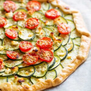 Zucchini galette