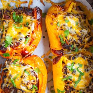 Air fryer stuffed peppers