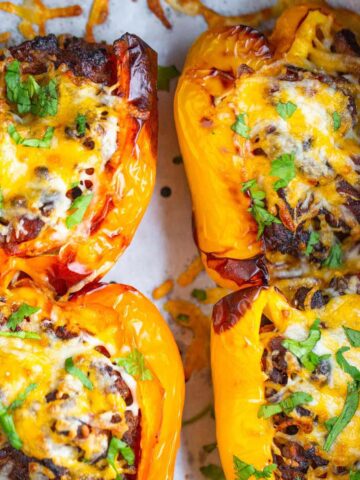 Air fryer stuffed peppers