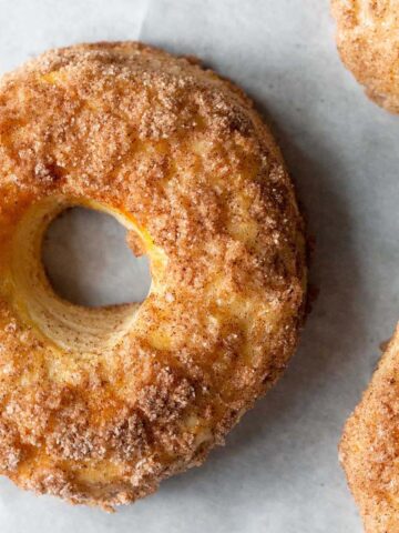 Air fryer biscuit donuts