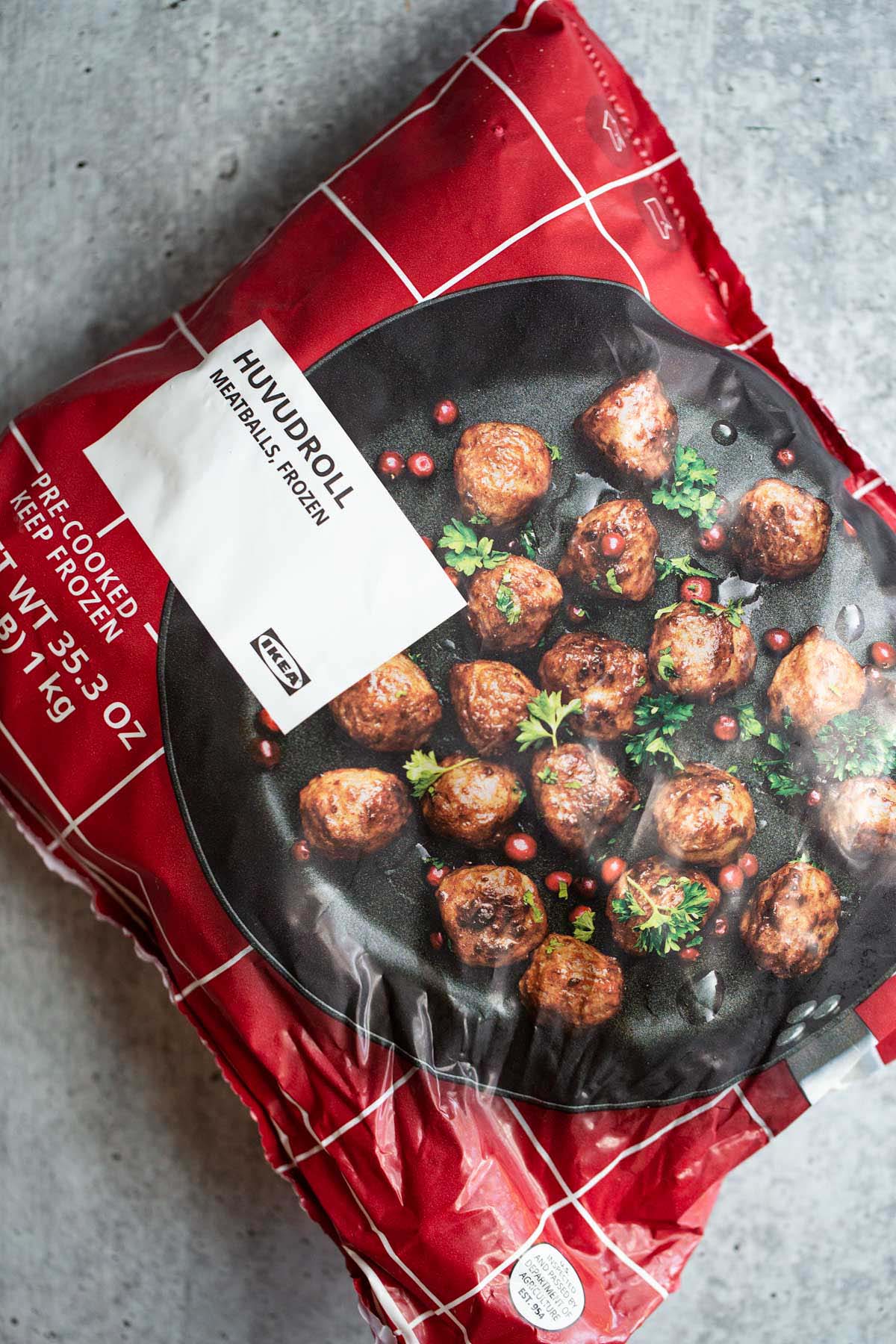 Bag of Swedish meatballs