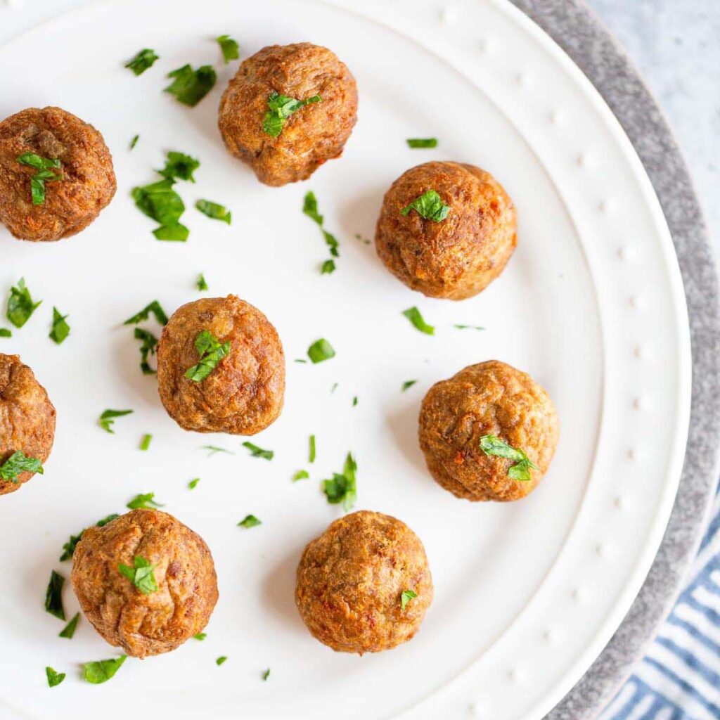 Air Fryer IKEA Meatballs (Frozen Swedish Meatballs) Food Banjo