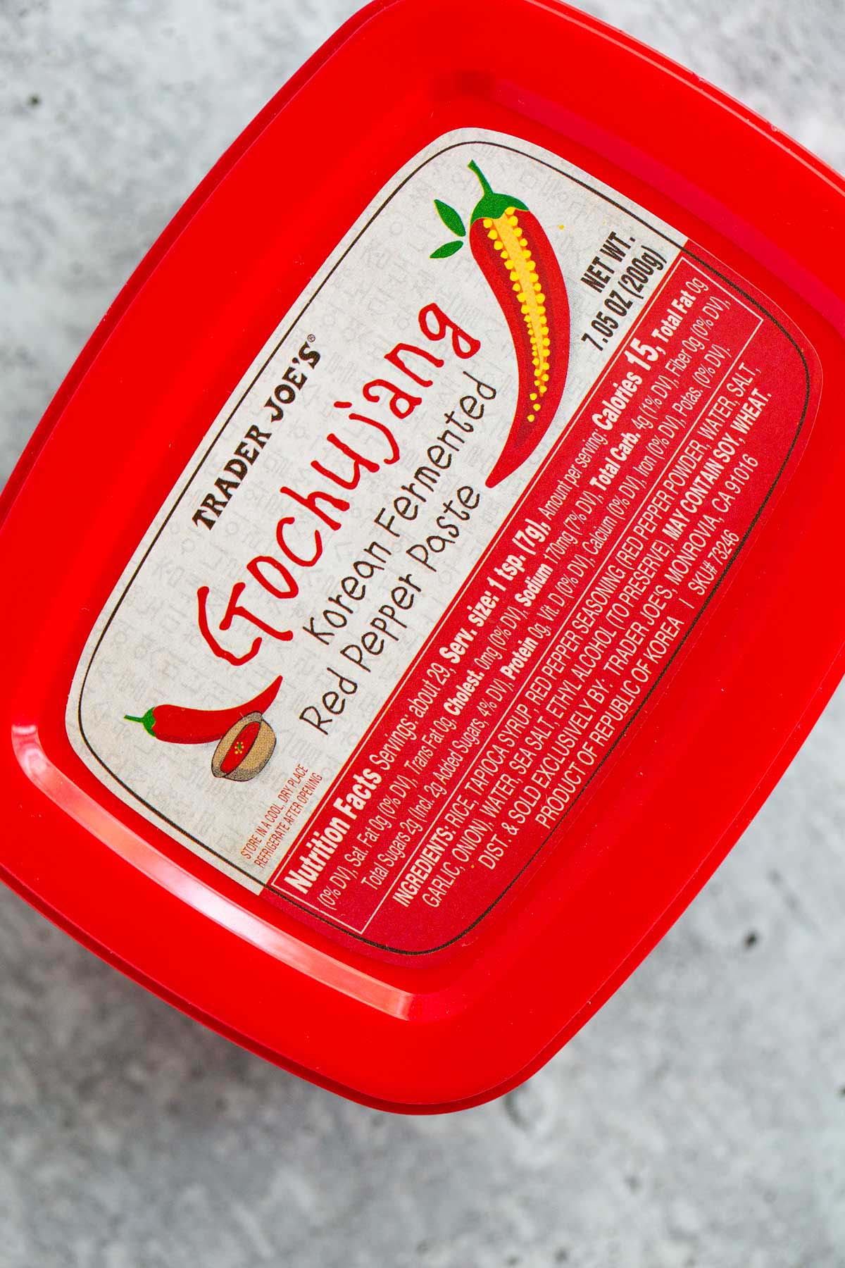 Gochujang paste.