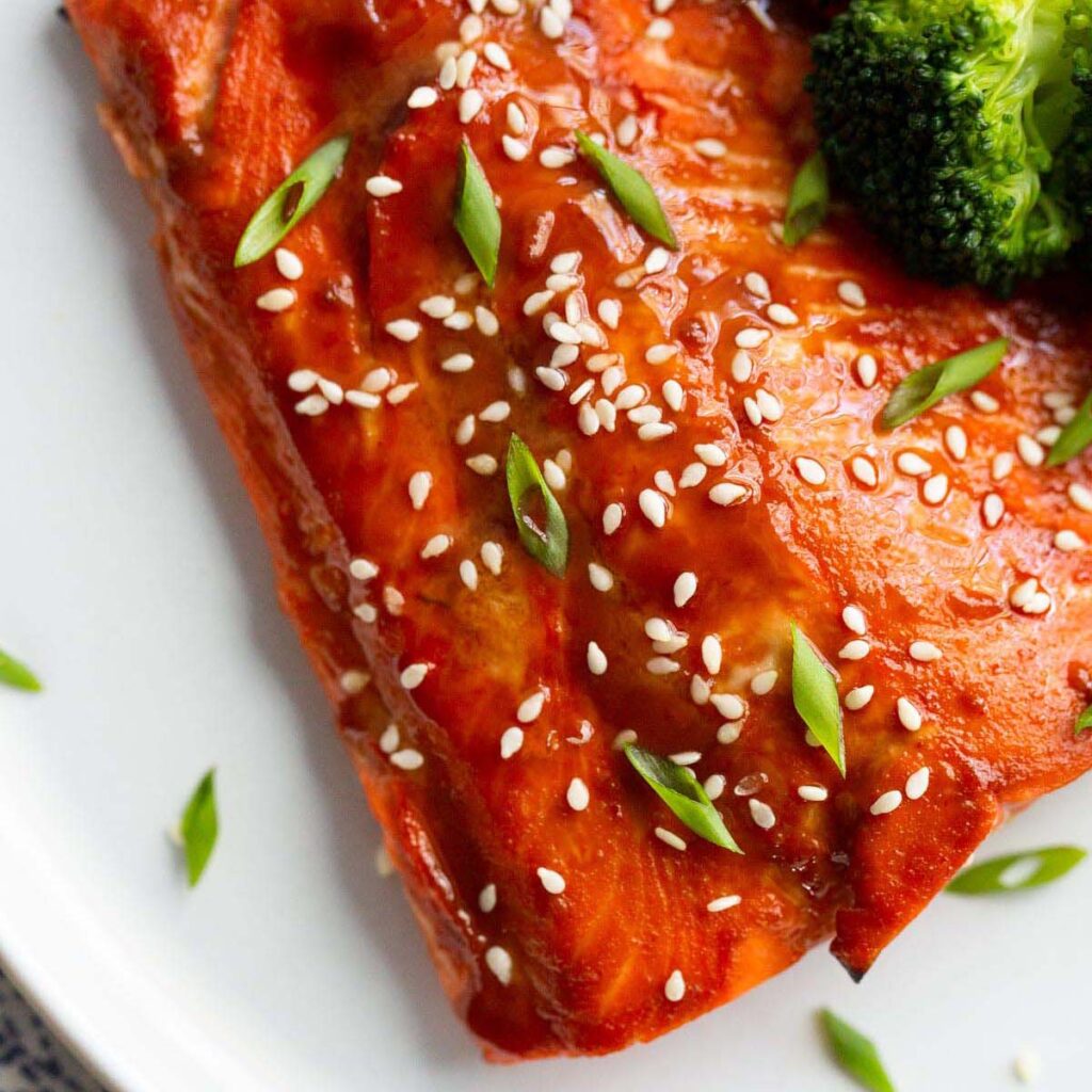 Air Fryer Miso Salmon Food Banjo