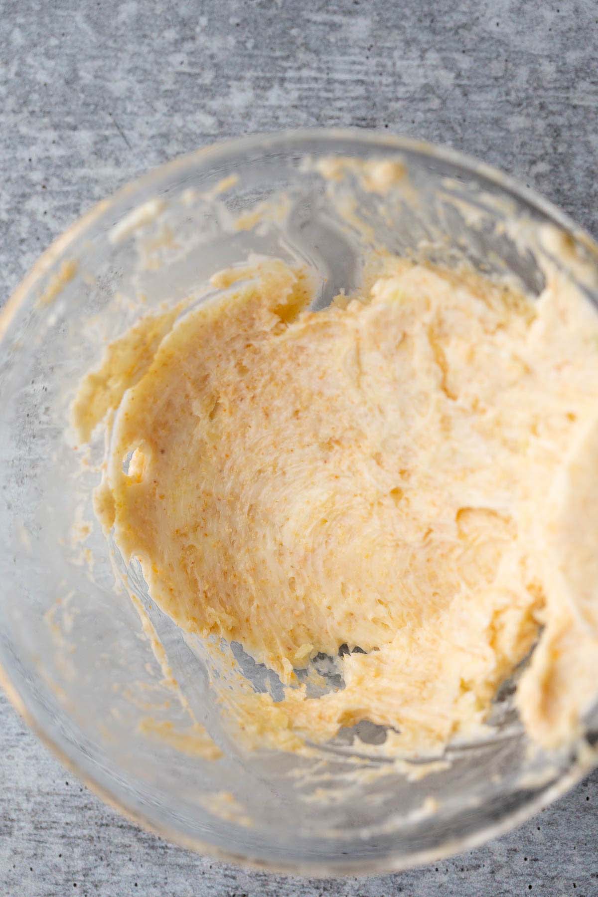 Garlic butter paste.