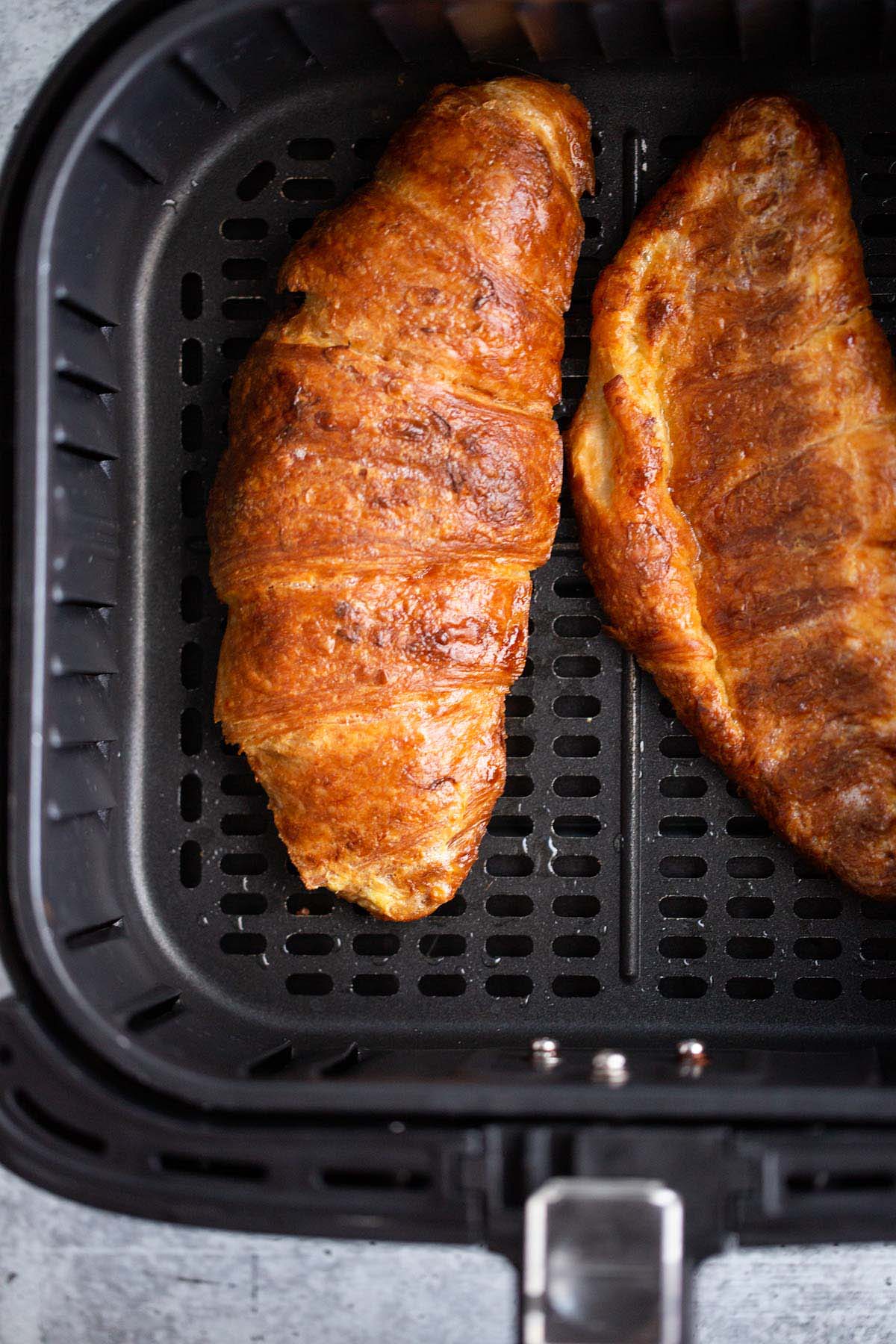 Croissant in air fryer.