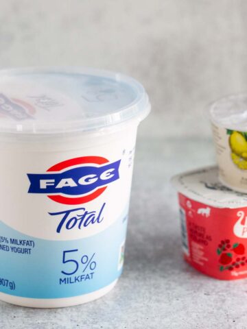 Greek yogurt and Icelandic yogurt