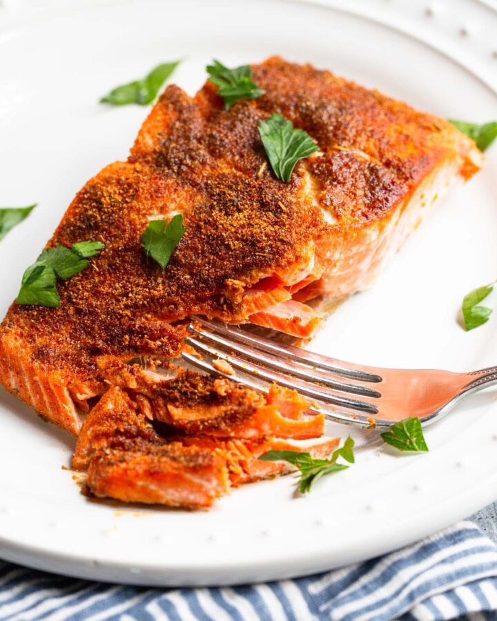 Air Fryer Honey Dijon Salmon Food Banjo