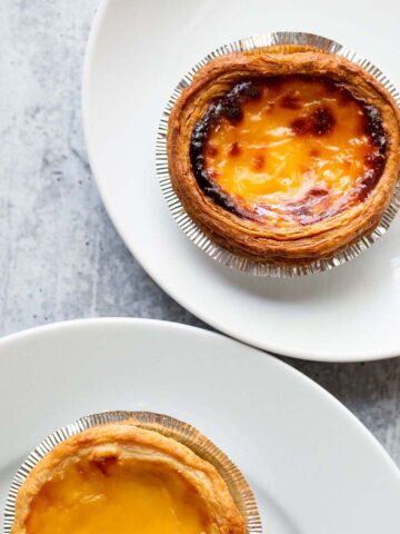 Portuguese custard tarts