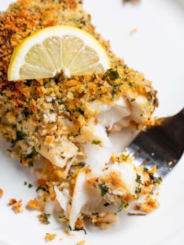 Air fryer panko cod.