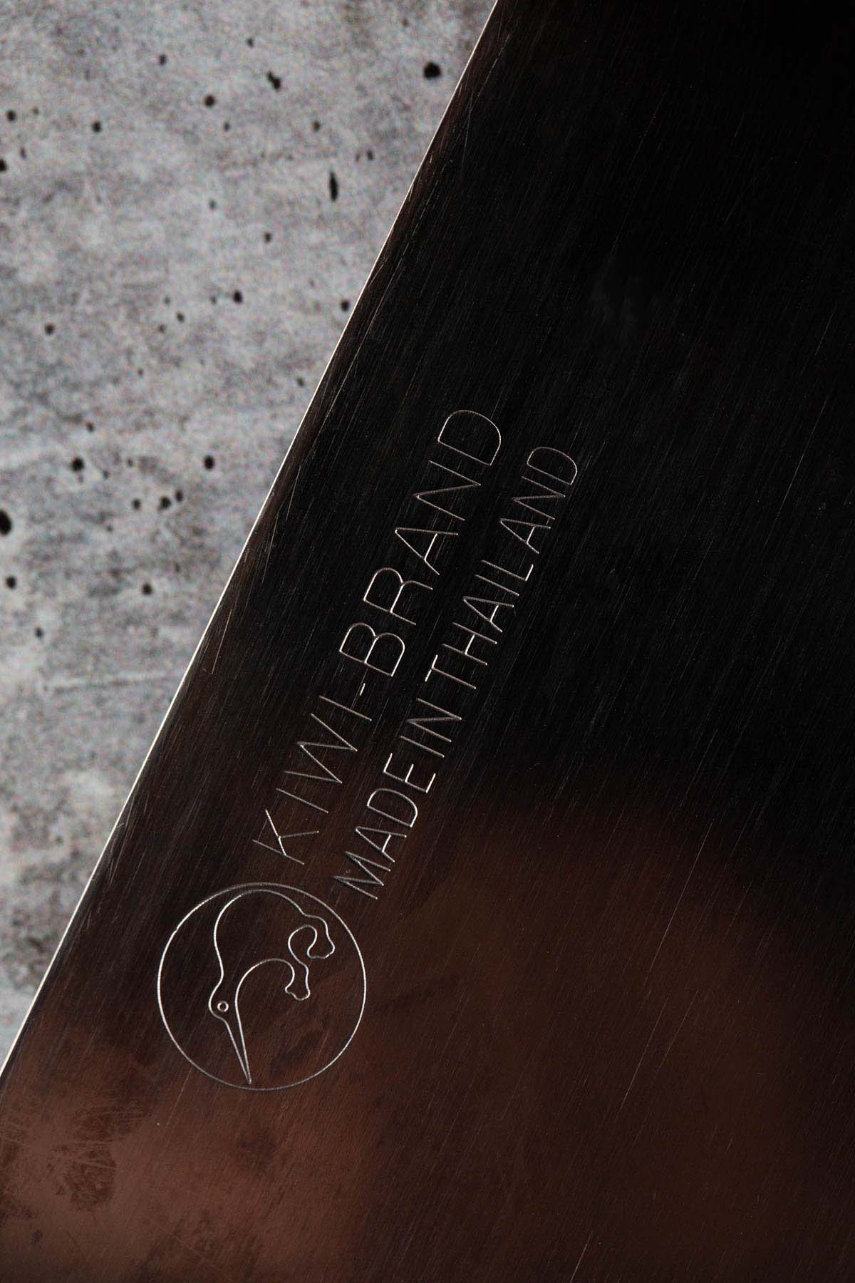 Kiwi knife inscription on blade