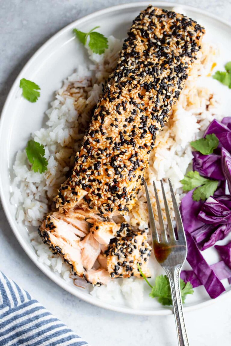 Air Fryer Sesame Salmon Food Banjo