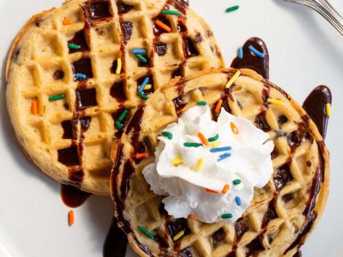 Air fryer frozen waffles outlet