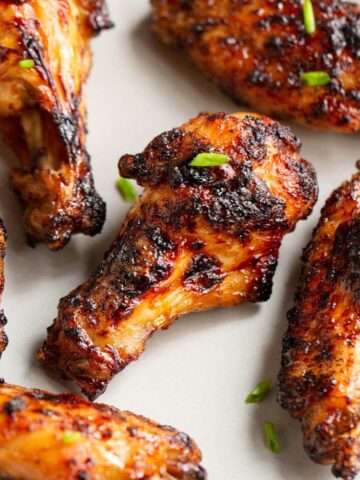 Air fryer honey garlic wings