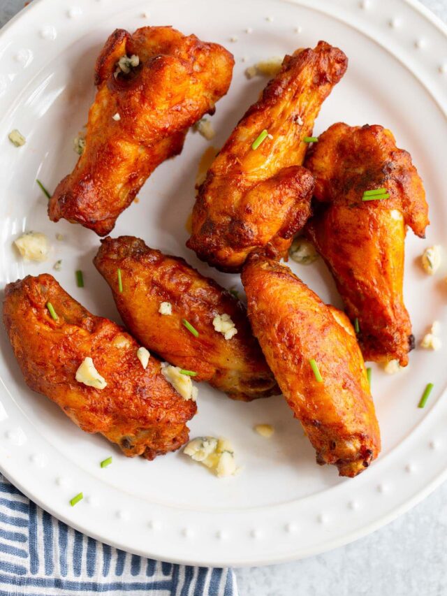 Air Fryer Buffalo Wings Food Banjo