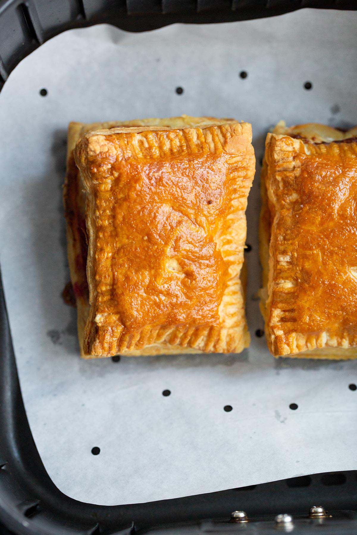 Jam filled puff pastry in air fryer