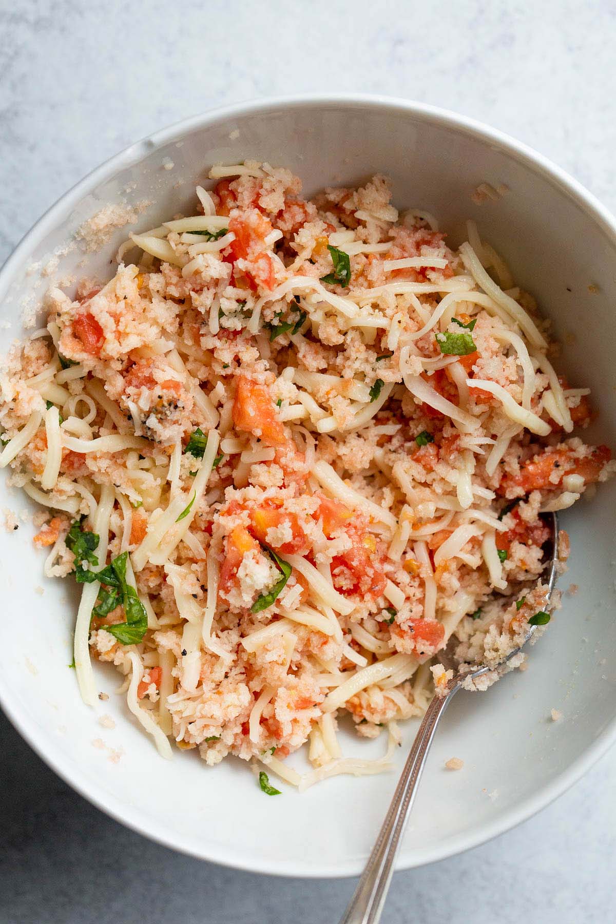 Stuffing for tomatoes.