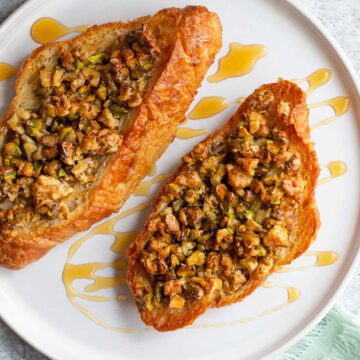 Air fryer balkava croissant