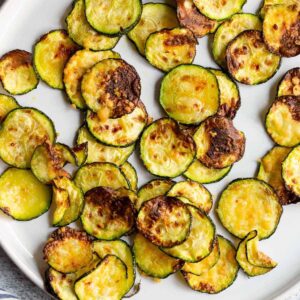 air fryer zucchini chips