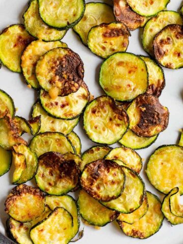 air fryer zucchini chips
