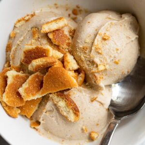 Ninja Creami banana cinnamon ice cream