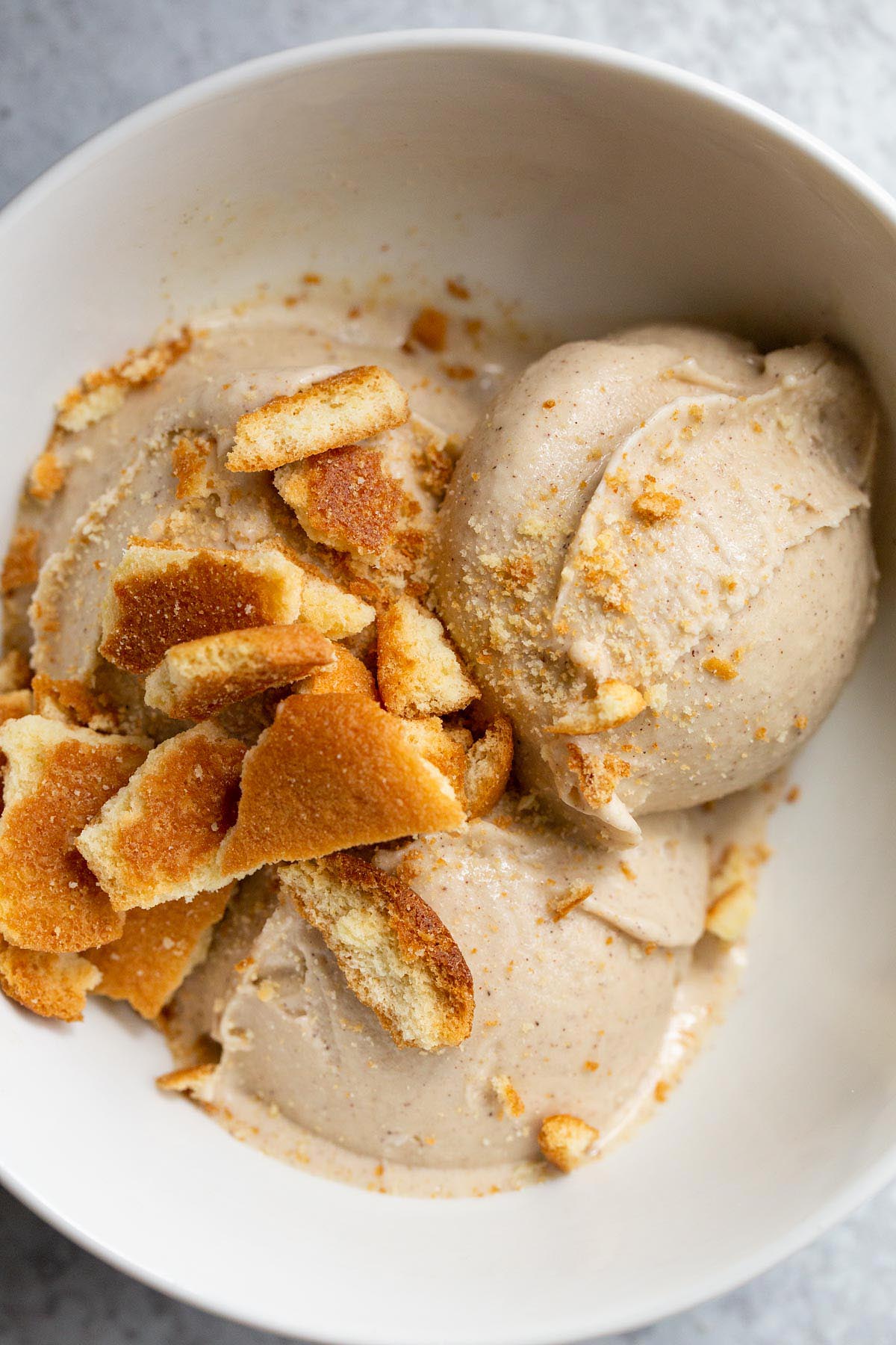Ninja Creami banana cinnamon ice cream