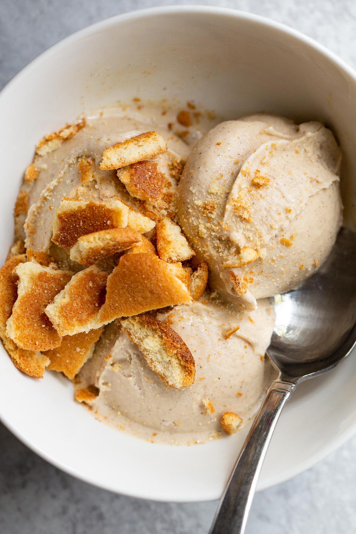 Ninja Creami banana cinnamon ice cream