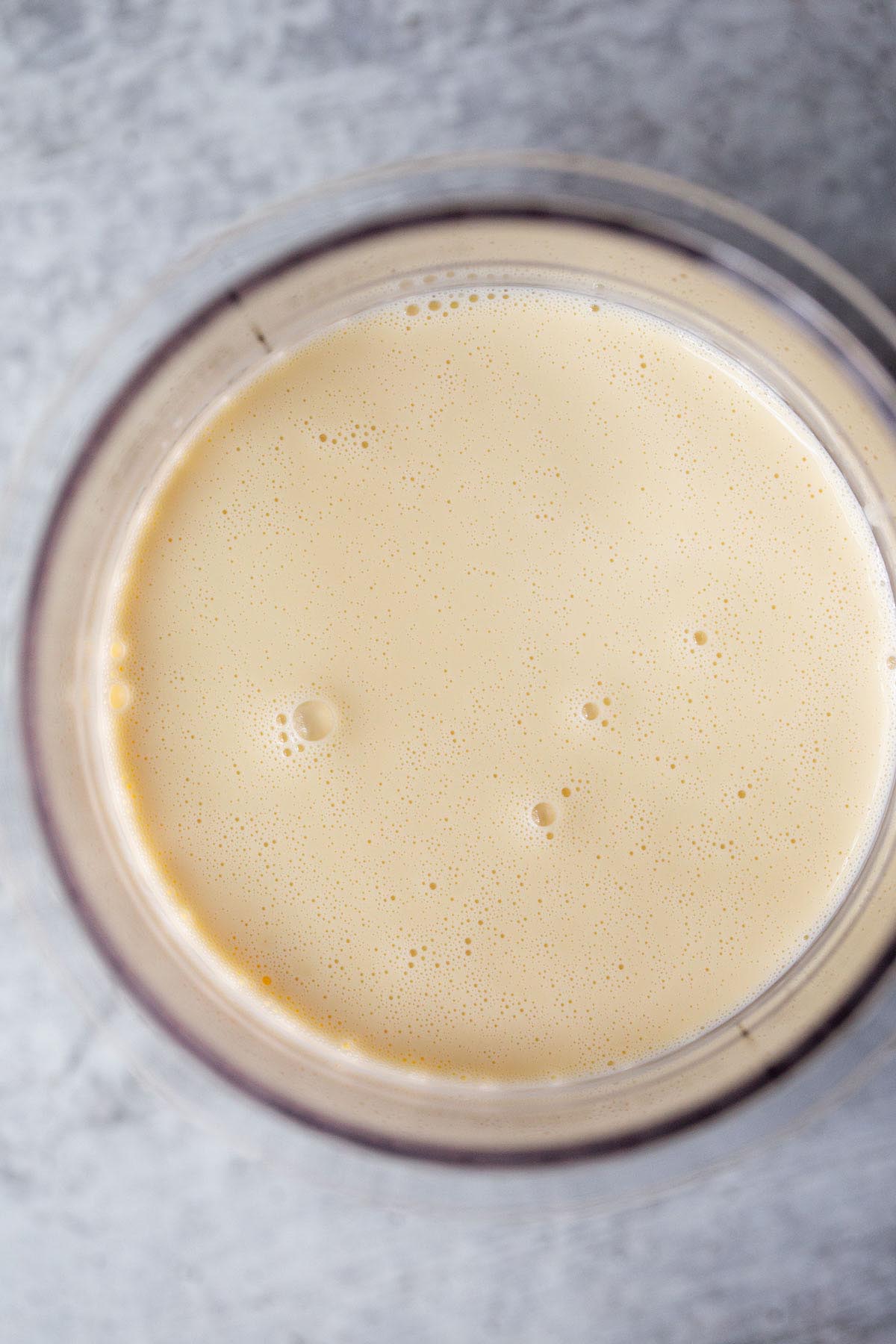 Ice cream base in Creami pint