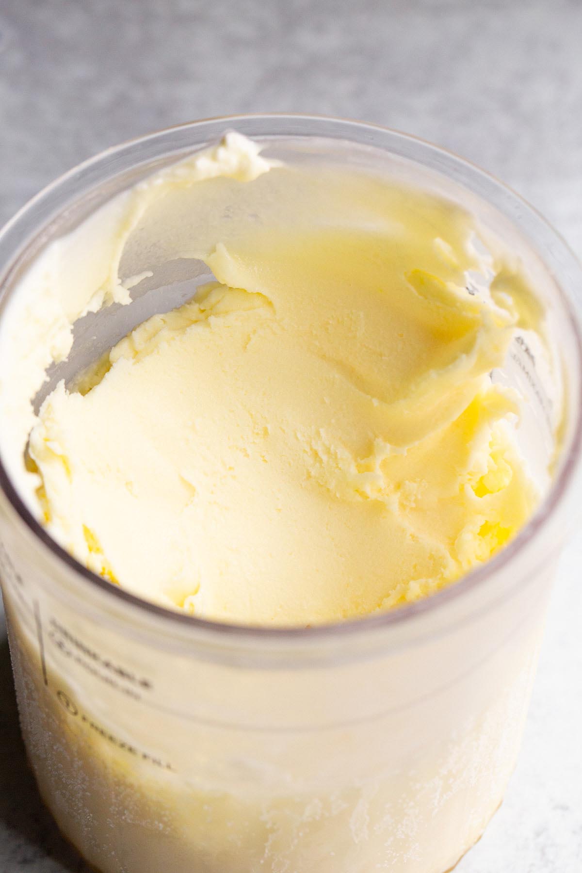 Ninja Creami lemon ice cream