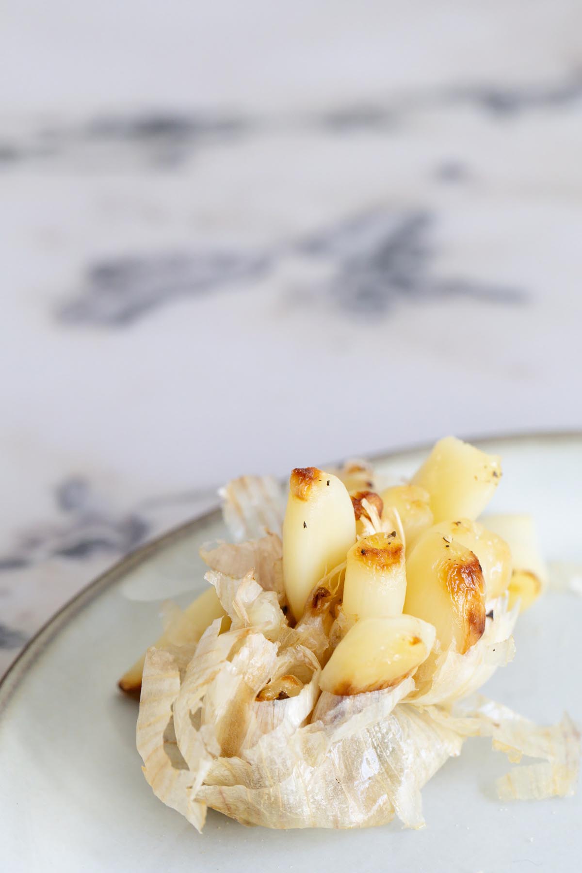 Roasted garlic cloves