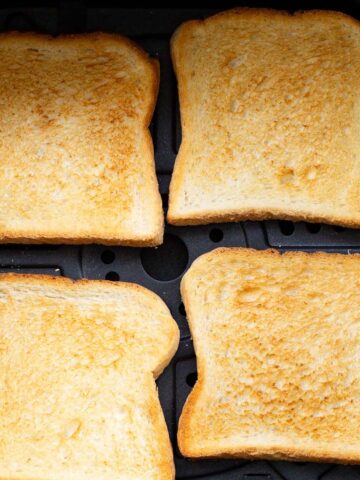 Air fryer toast