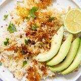 Air fryer crispy rice