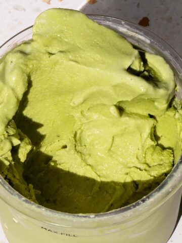 Creami matcha protein ice cream