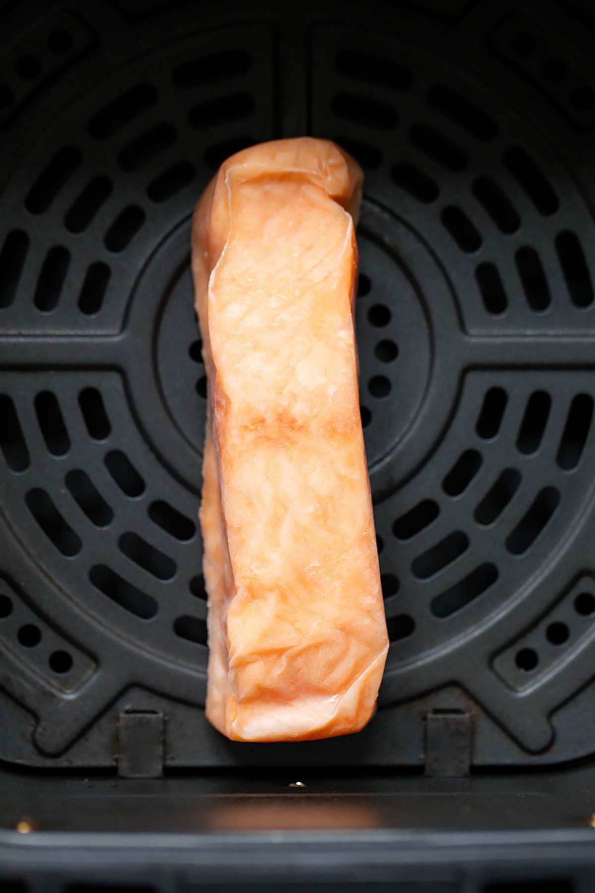 Frozen salmon in air fryer