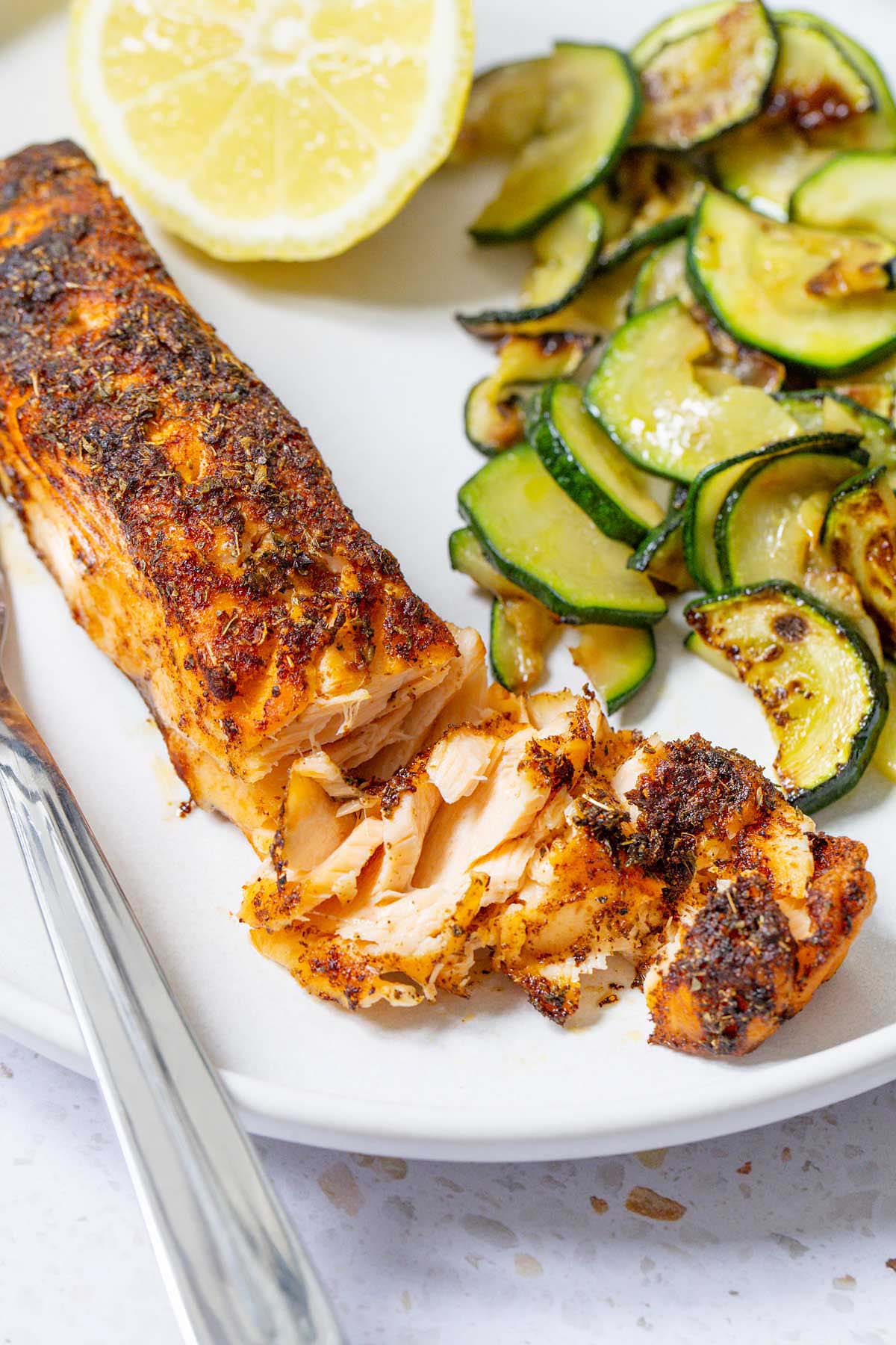 Air fryer frozen salmon