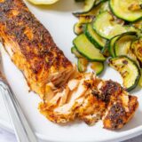 air fryer frozen salmon
