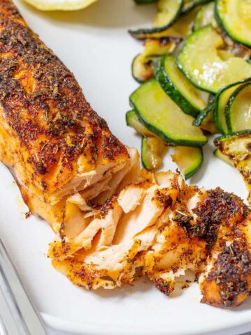 air fryer frozen salmon