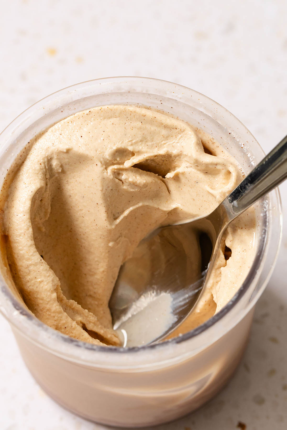 Ninja Creami cinnamon ice cream