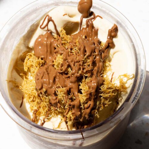 Ninja Creami Dubai chocolate ice cream