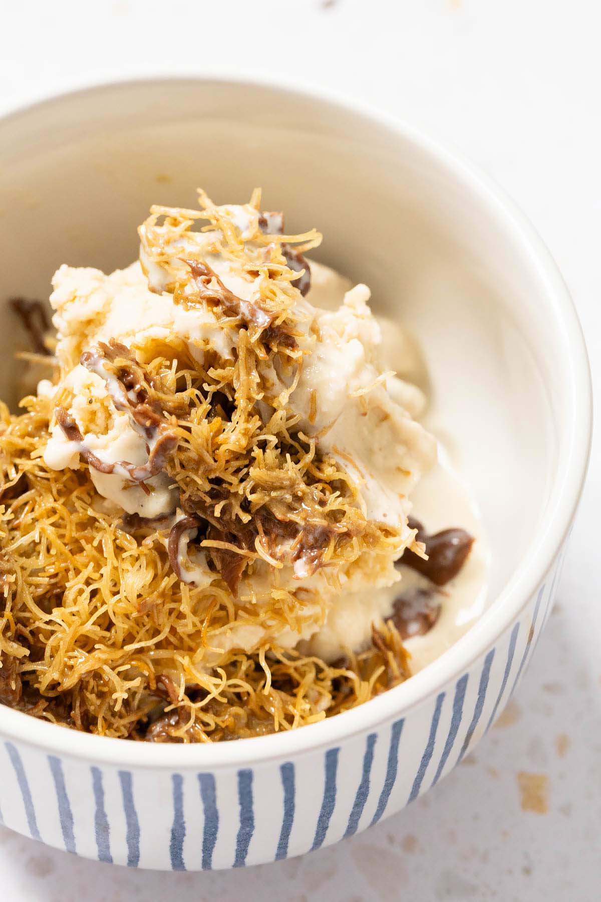 Dubai chocolate Ninja Creami ice cream