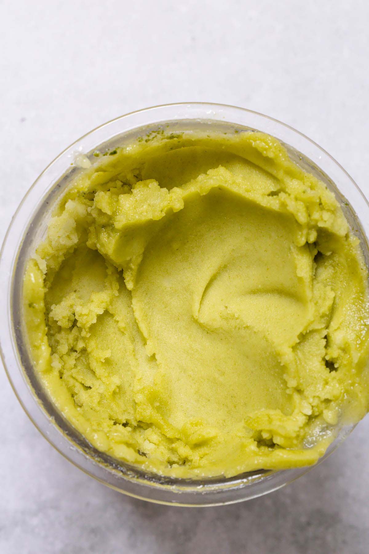 Ninja Creami lemon basil sorbet