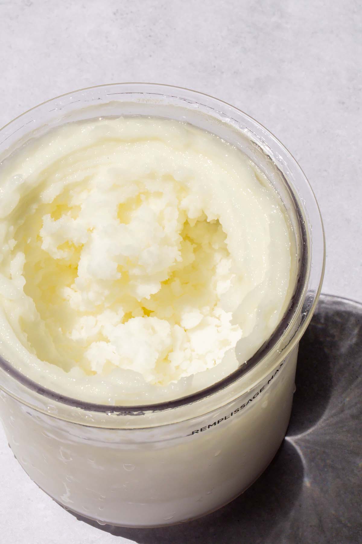 Ninja Creami lemon sorbet
