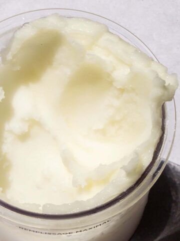 Ninja Creami lemon sorbet